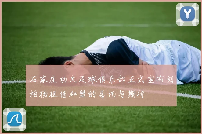 石家庄功夫足球俱乐部正式宣布刘柏杨租借加盟的喜讯与期待